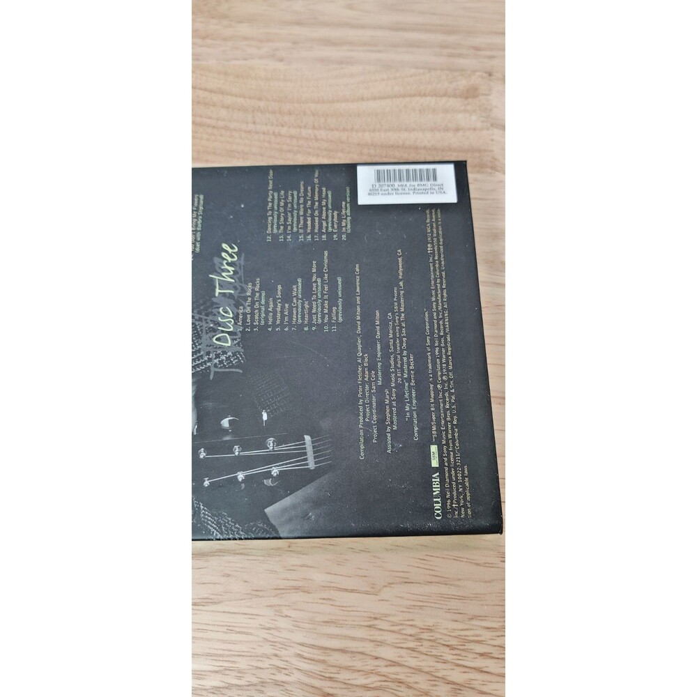 Neil Diamond In My Lifetime 3 CD Box Set 1996 Legacy Collection - Tested Works - Picture 3 of 5